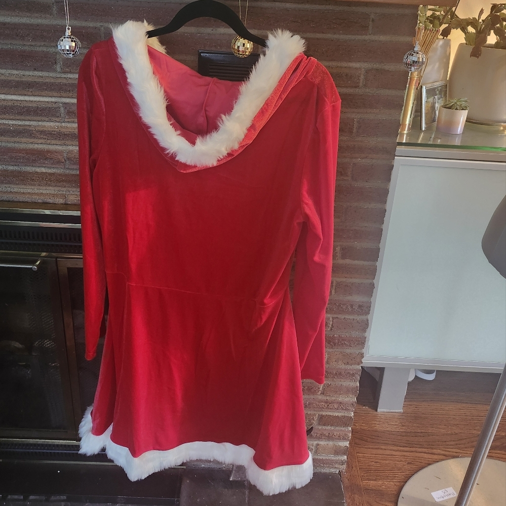 NWT Size 14 Threadbare Women's Mrs Claus Costume Dress
